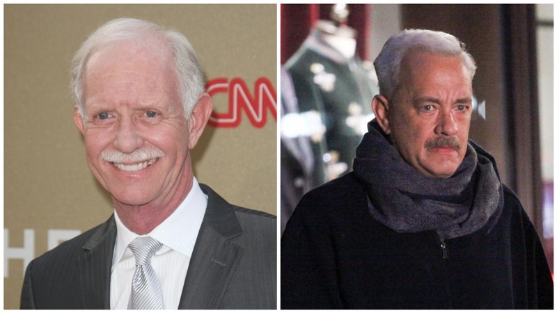 Tom Hanks a Chesley "Sully" Sullenberger